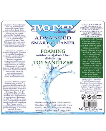Smart Cleaner Foaming - 8oz Evolved Novelties