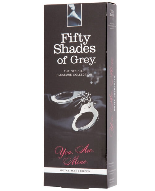 Fifty Shades Of Grey You Are Mine Metal Handcuffs Lovehoney