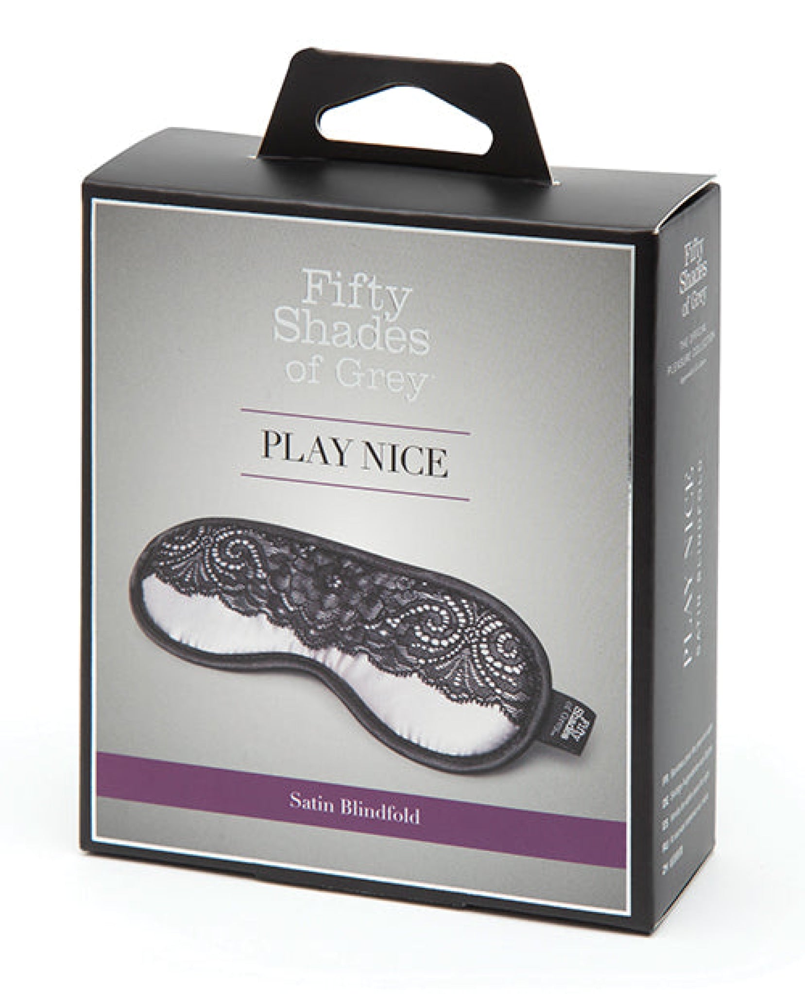 Fifty Shades Of Grey Play Nice Satin & Lace Blindfold Lovehoney C/o Wow Tech