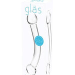 Glas 7" Curved Glass G Spot Stimulator - Clear Gläs