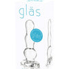 Glas Butt Plug - Clear Gläs