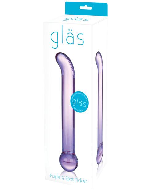 Glas G Spot Tickler - Purple Gläs