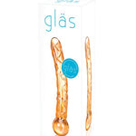 Glas Tickler Dildo - Orange Gläs
