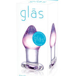 Glas Amethyst Rain Glass Butt Plug Gläs