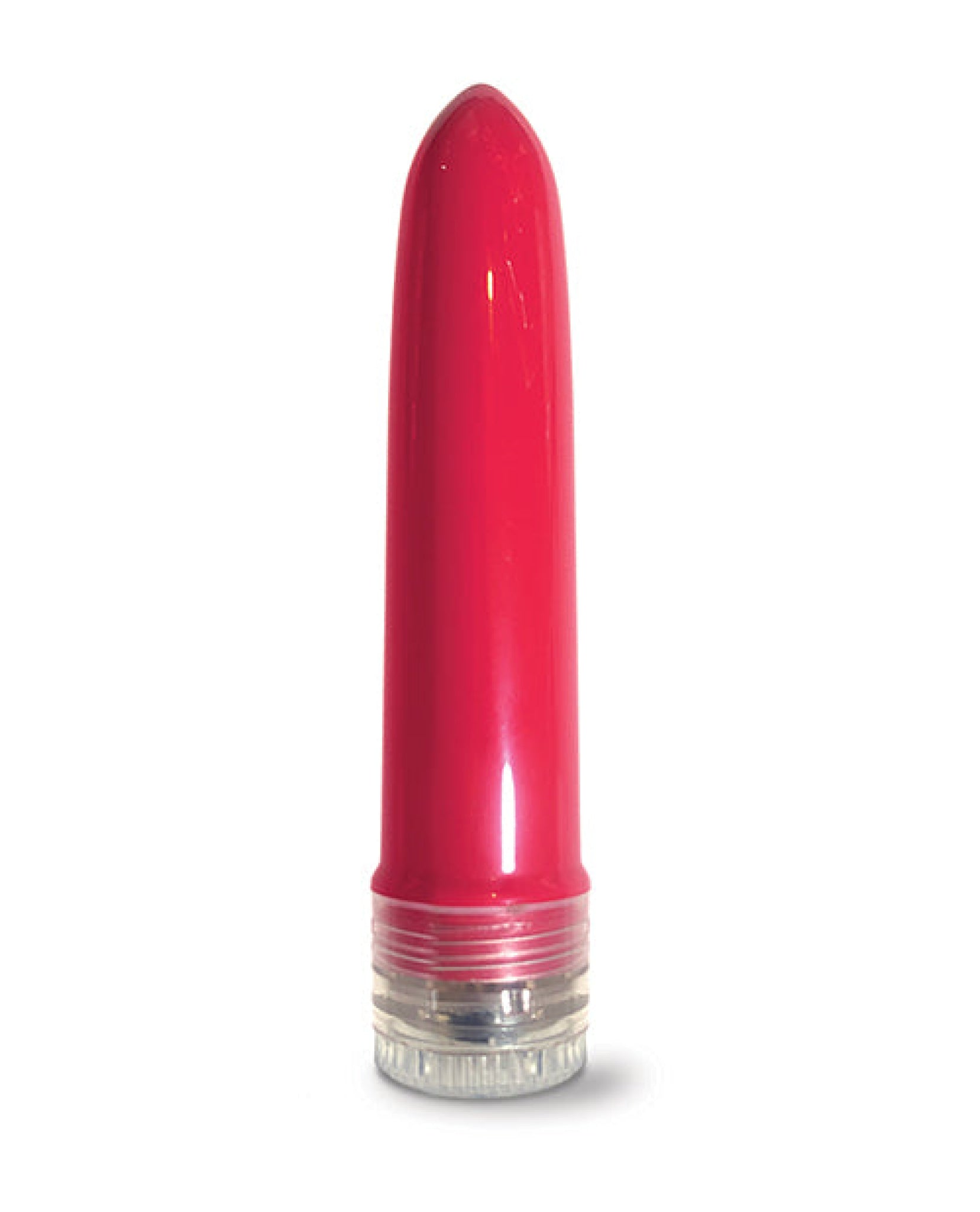 Pleasure Package I Didn't Know Your Size 4" Multi Speed Vibe  - Red The Happy Ending