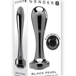 Gender X Black Pearl Plug - Black Gender X