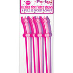 Bachelorette Party Flexy Super Straw - Pack Of 10 Hott Products