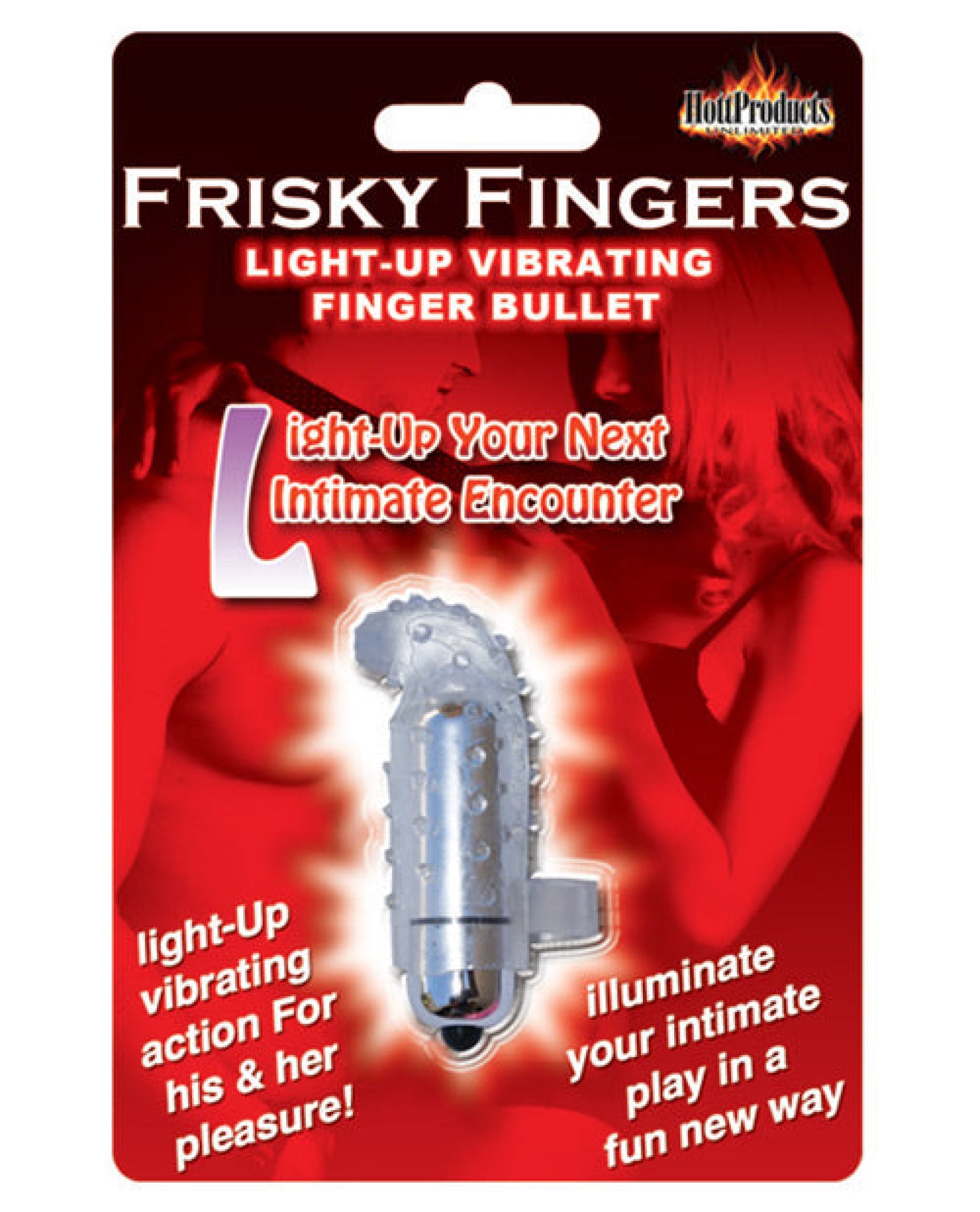 Frisky Finger Light Up Vibrating Finger Bullet Hott Products
