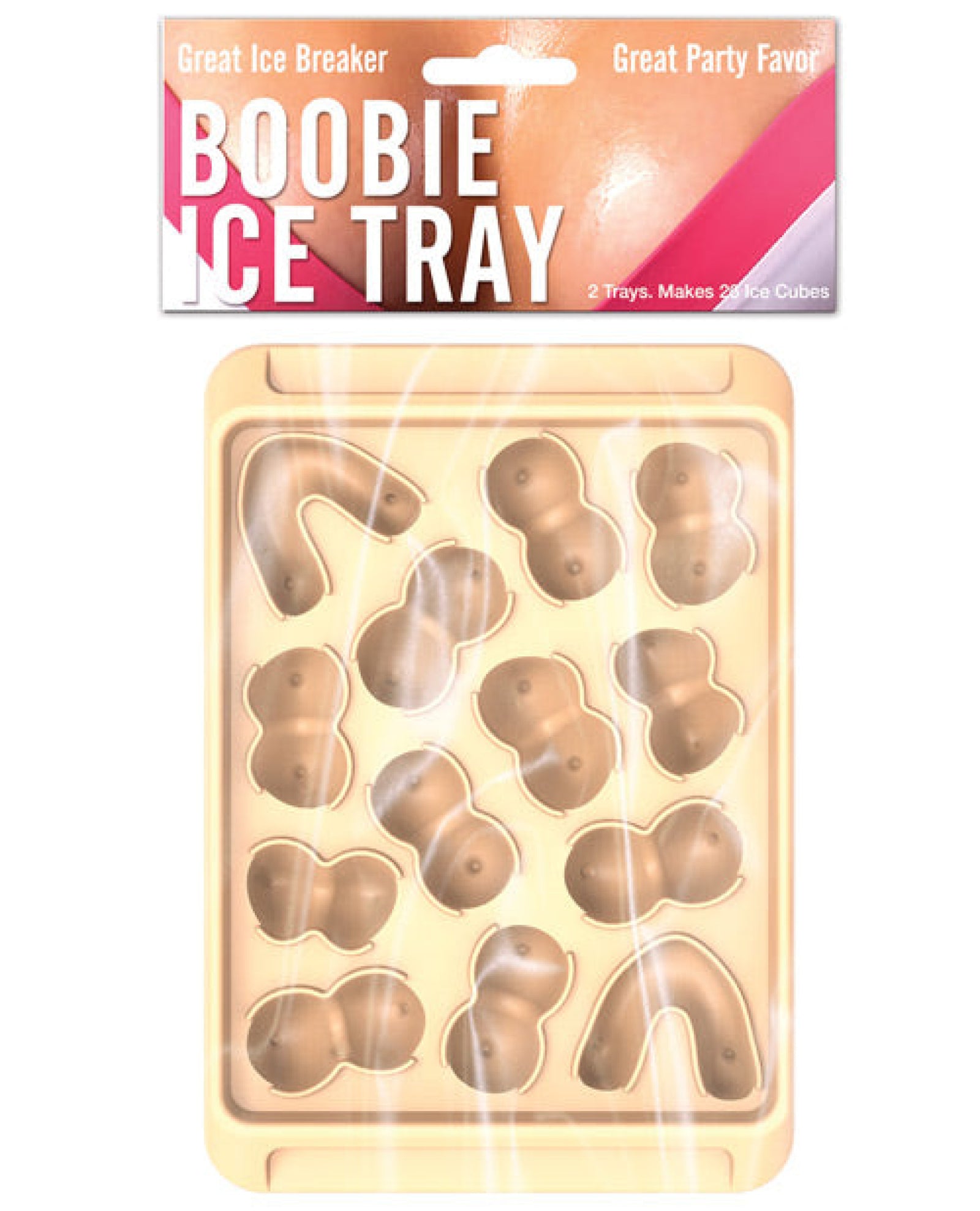 Boobie Ice Cube 7" Tray - Pack Of 2 Hott Products
