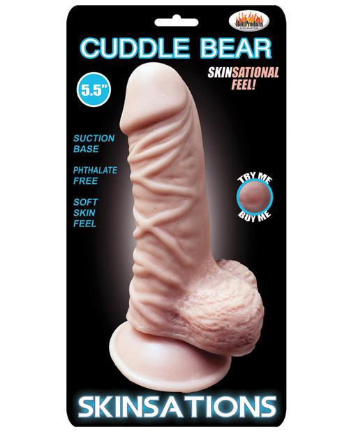 Skinsations Cuddle Bear 5.5" Dildo Hott Products
