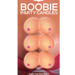 Boobie Party Candles - Pack Of 3 Hott Products