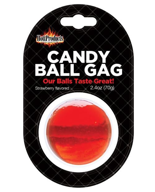 Candy Ball Gag - Strawberry Hott Products 1657