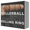 Rollerball Dildo W-suction Cup Hott Products