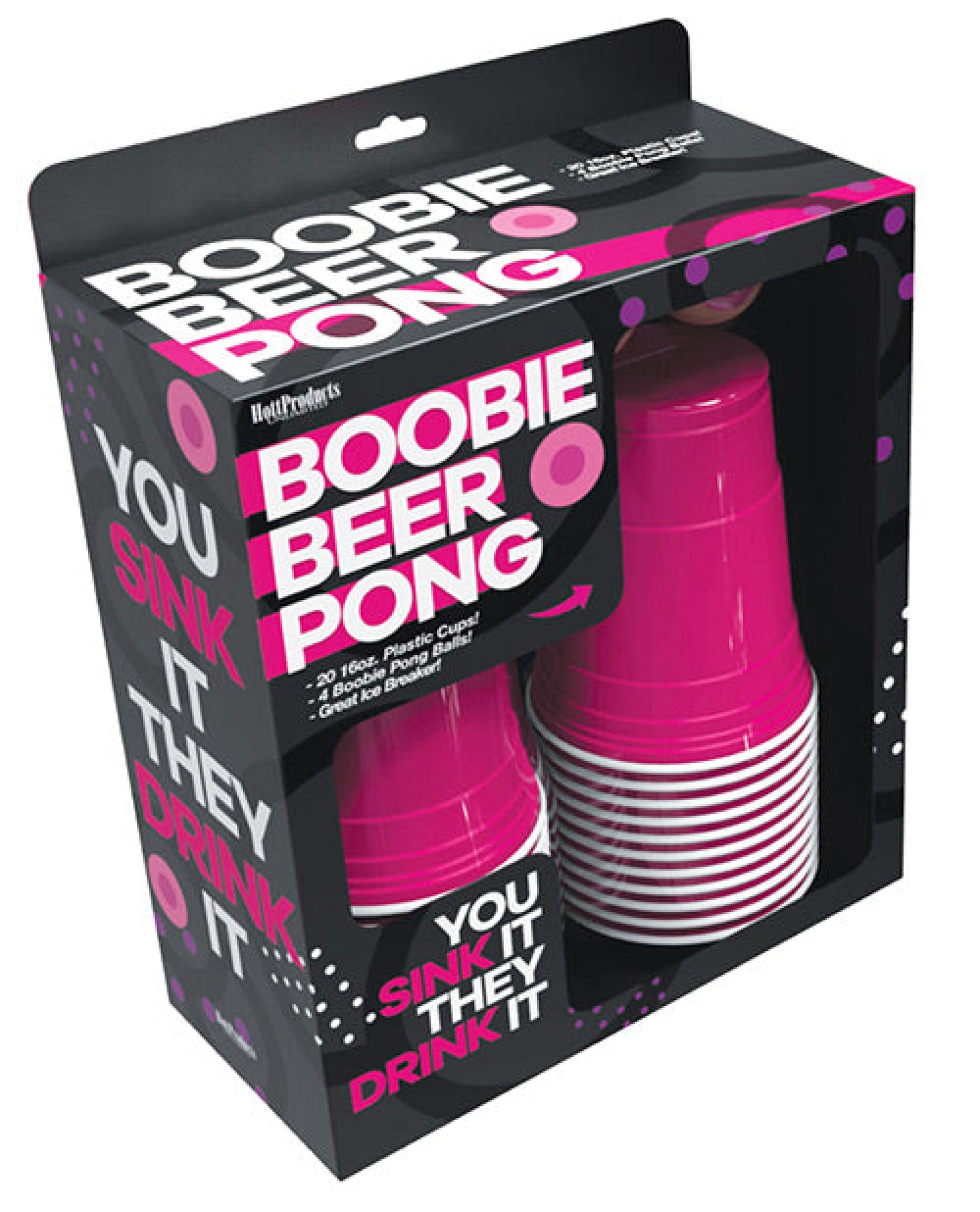 Boobie Beer Pong W-cups & Boobie Balls Hott Products