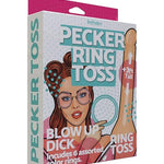 Inflatable Pecker Ring Toss - Asst. Color Rings Hott Products