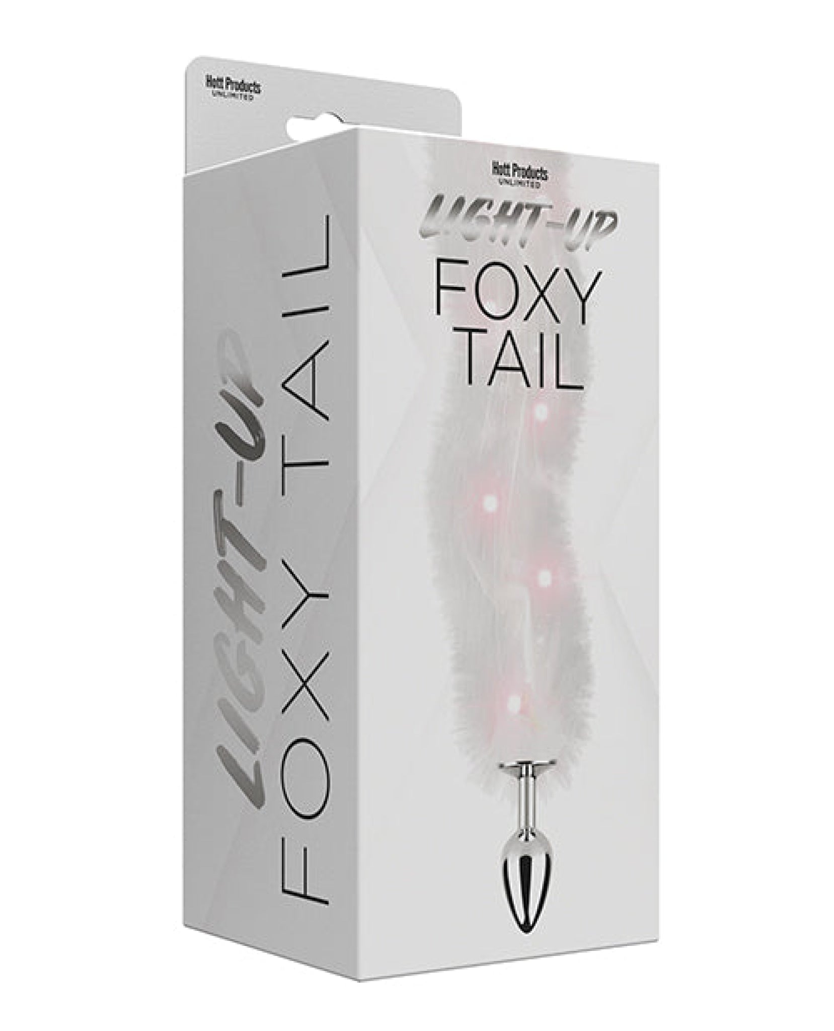 Foxy Tail Light Up Faux Fur Butt Plug Hott Products