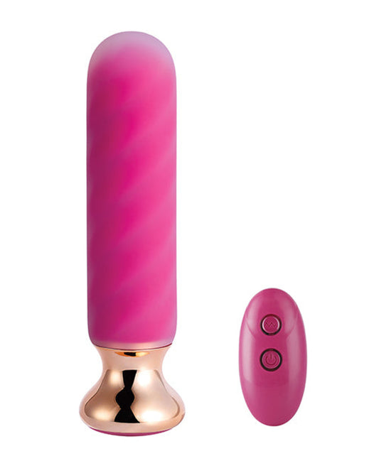 Rose Twister Hands-free Remote Vibrating Anal Plug Uc Global Trade 1657