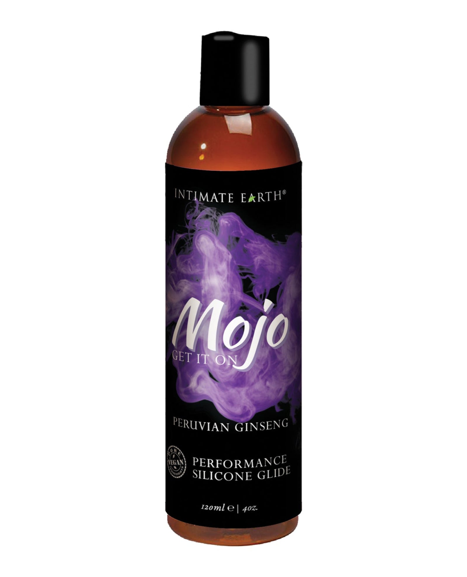 Intimate Earth Mojo Silicone Performance Gel -  4. Oz Peruvian Ginseng Intimate Earth