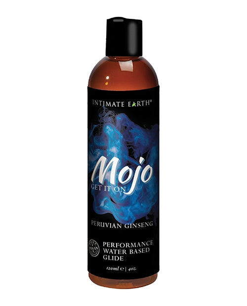 Intimate Earth Mojo Water Based Performance Glide - 4 Oz Peruvian Ginseng Intimate Earth
