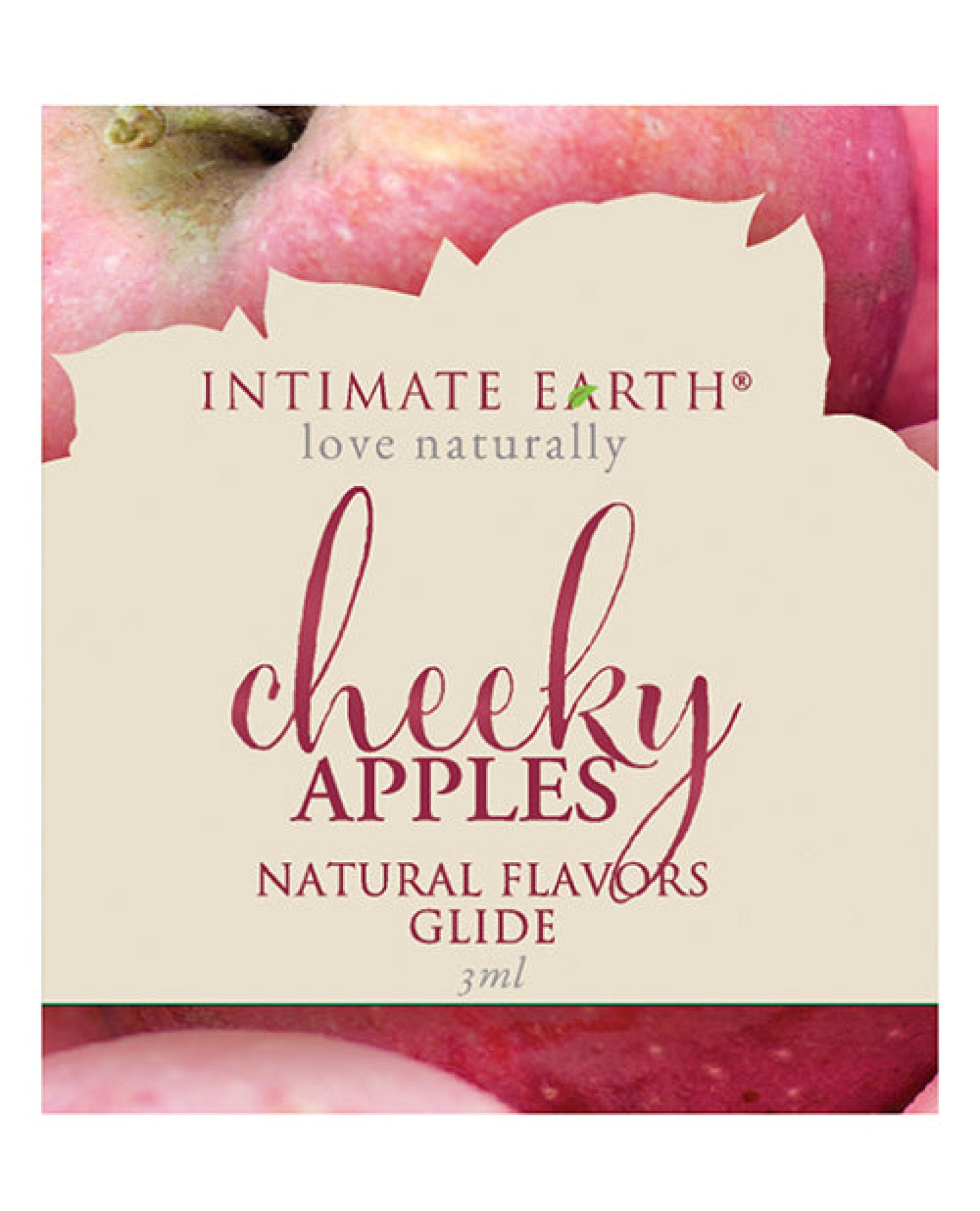 Intimate Earth Oil Foil - 3ml Cheeky Apples Intimate Earth