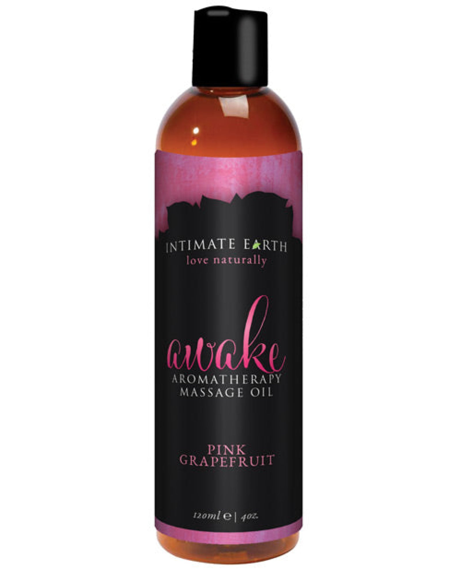 Intimate Earth Awake Massage Oil - 120 Ml Pink Grapefruit Intimate Earth