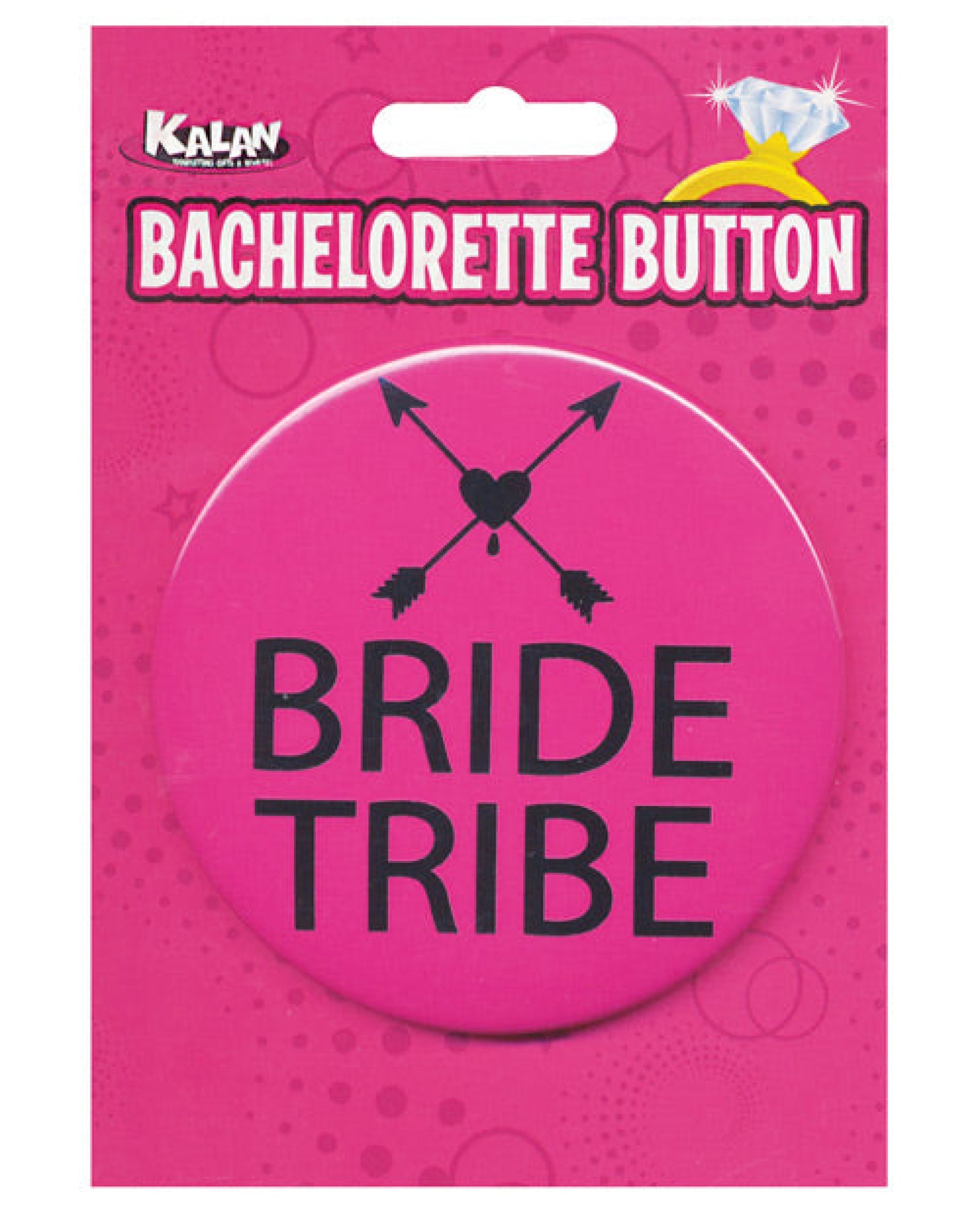 Bachelorette Button - Bride Tribe Pink-black Kalan