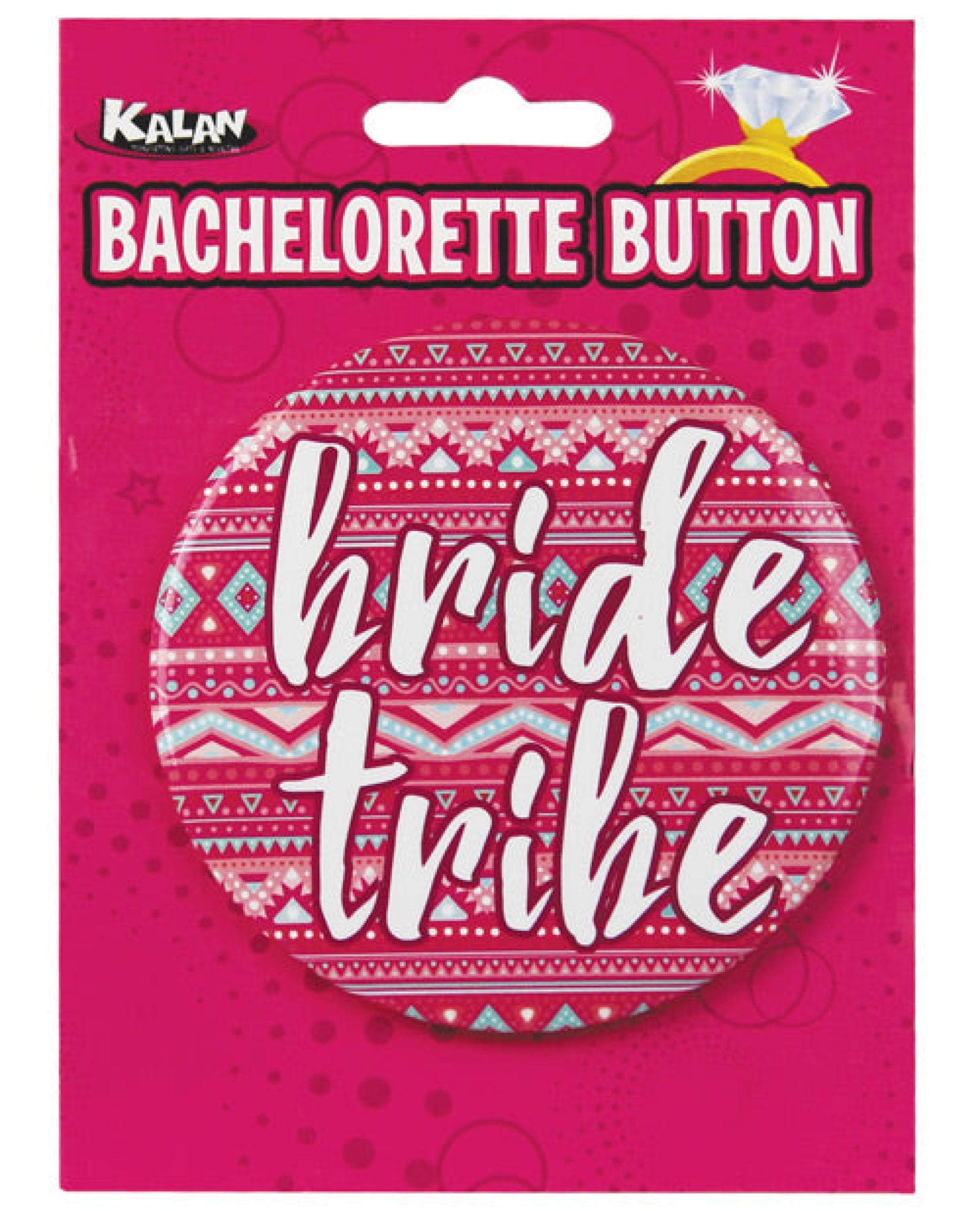 Bachelorette Button - Bride Tribe Pink-white Kalan