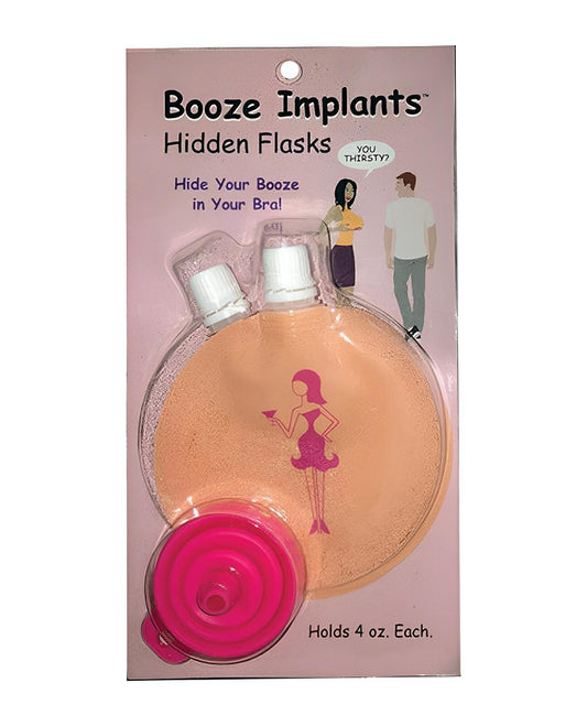 Booze Implants Hidden Flask - 4 Oz Each Kheper Games