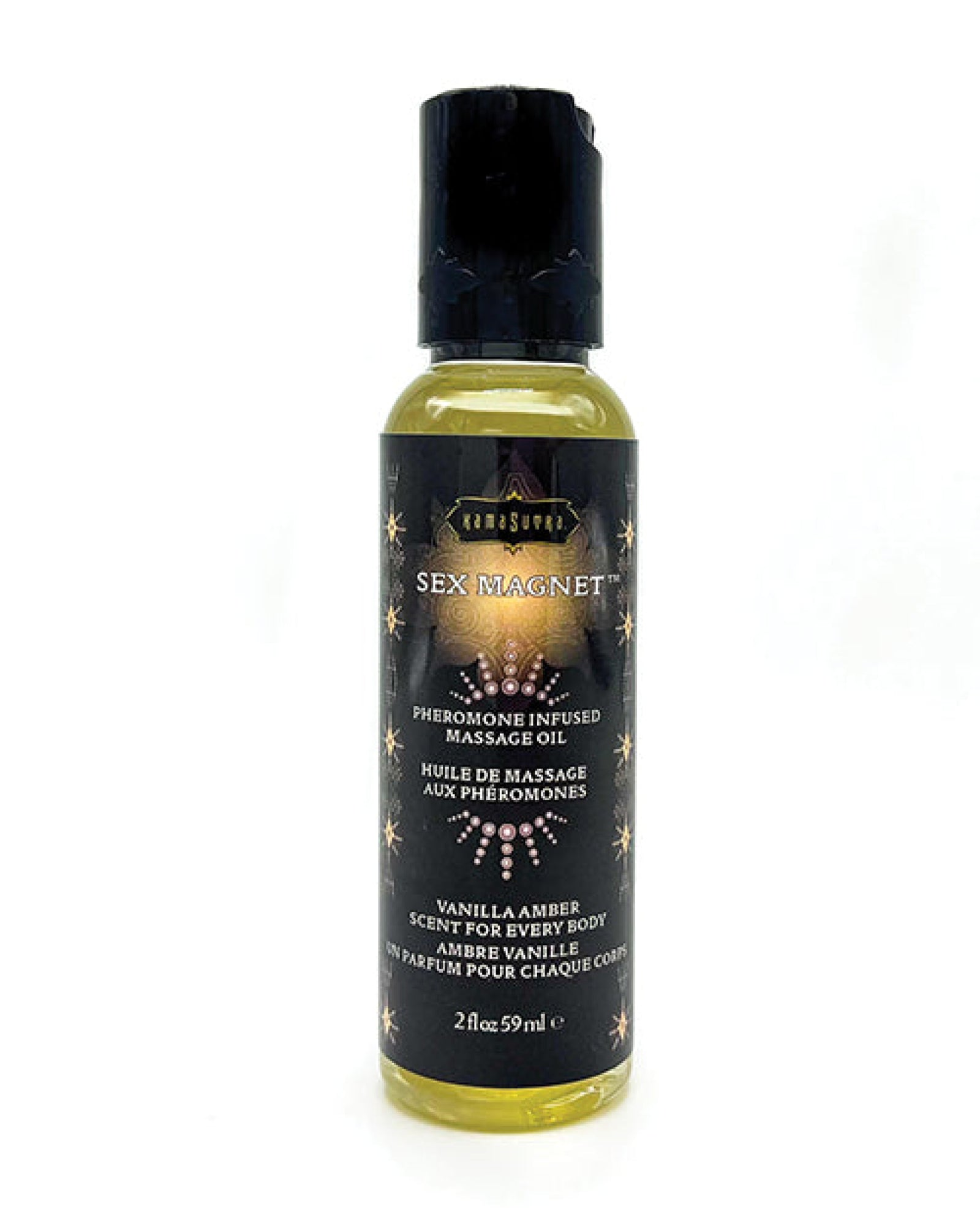 Kama Sutra Sex Magnet Pheromone Massage Oil - Amber Vanilla Kama Sutra