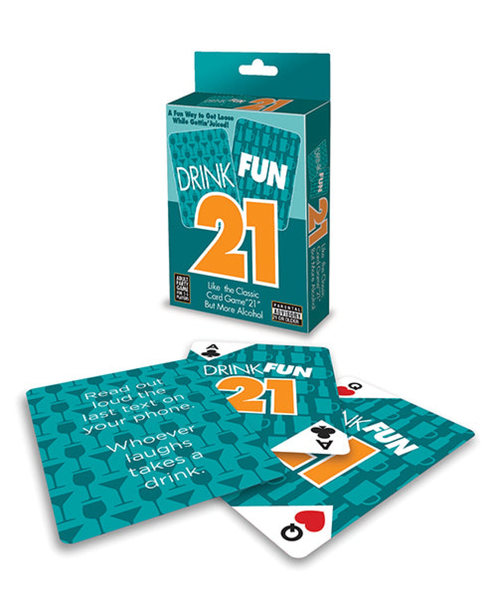 Drink Fun 21 Card Game Little Genie
