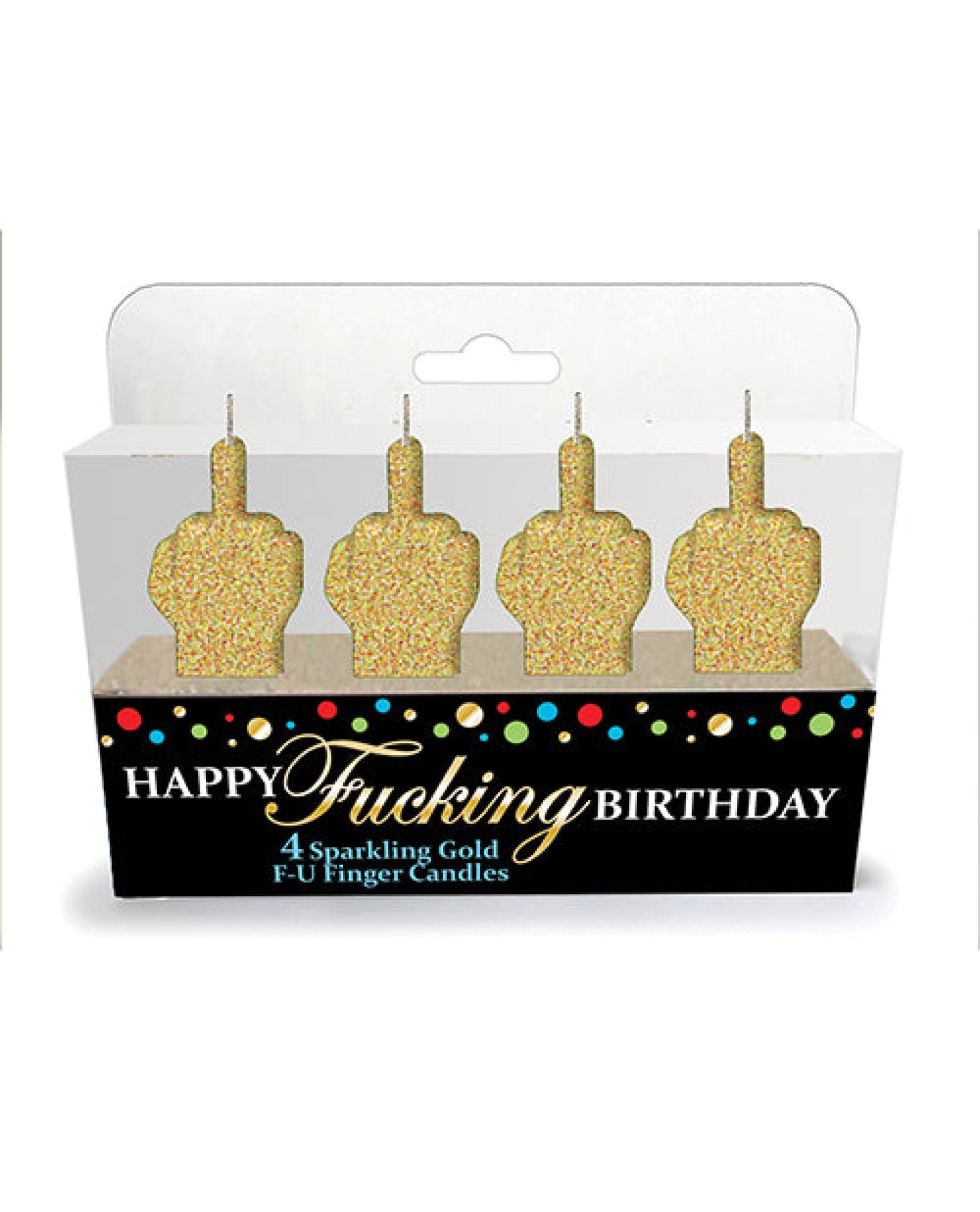 Happy Fucking Birthday Fu Candle Set Little Genie