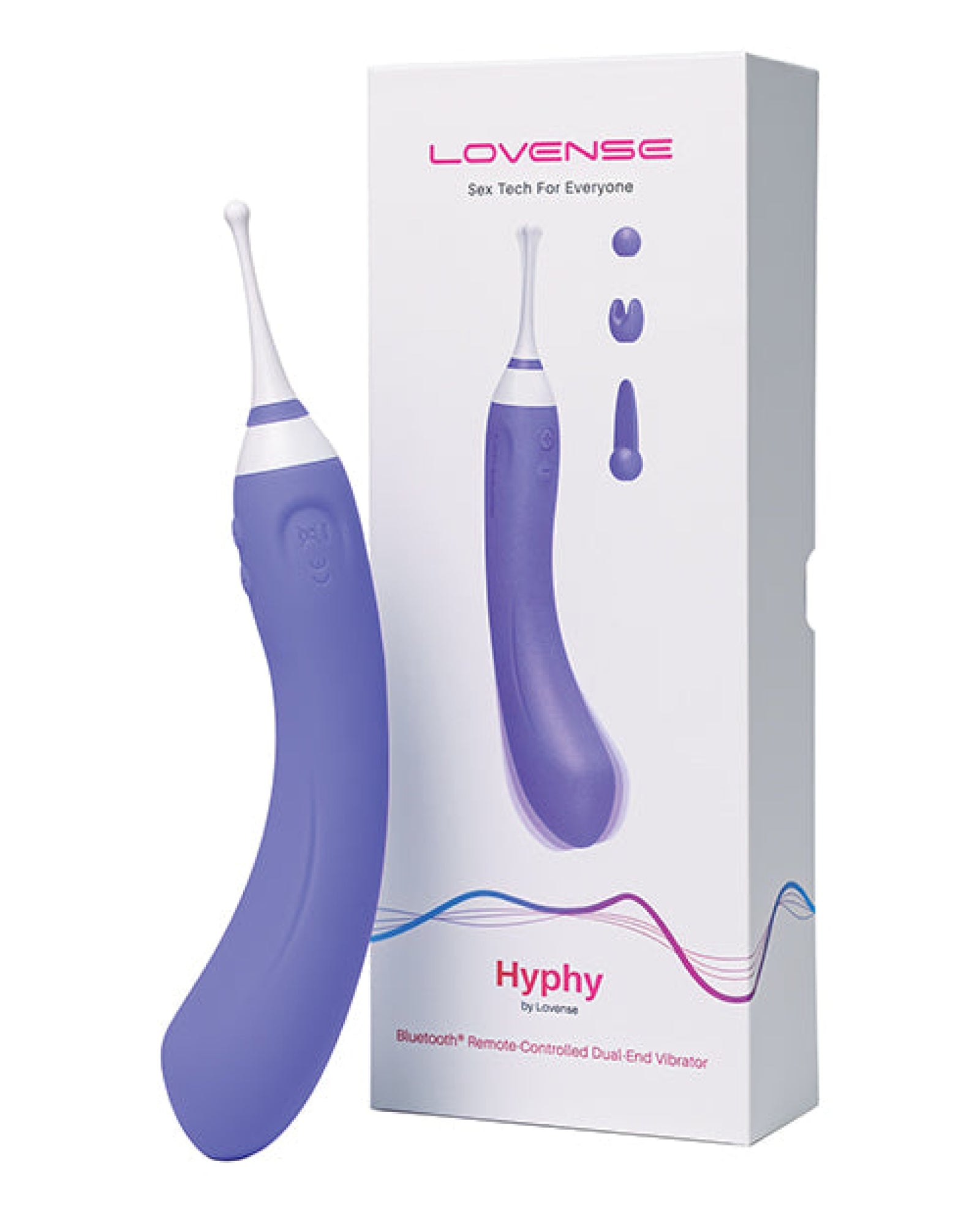 Lovense Hyphy Hi-frequency Stimulator - Purple Lovense®