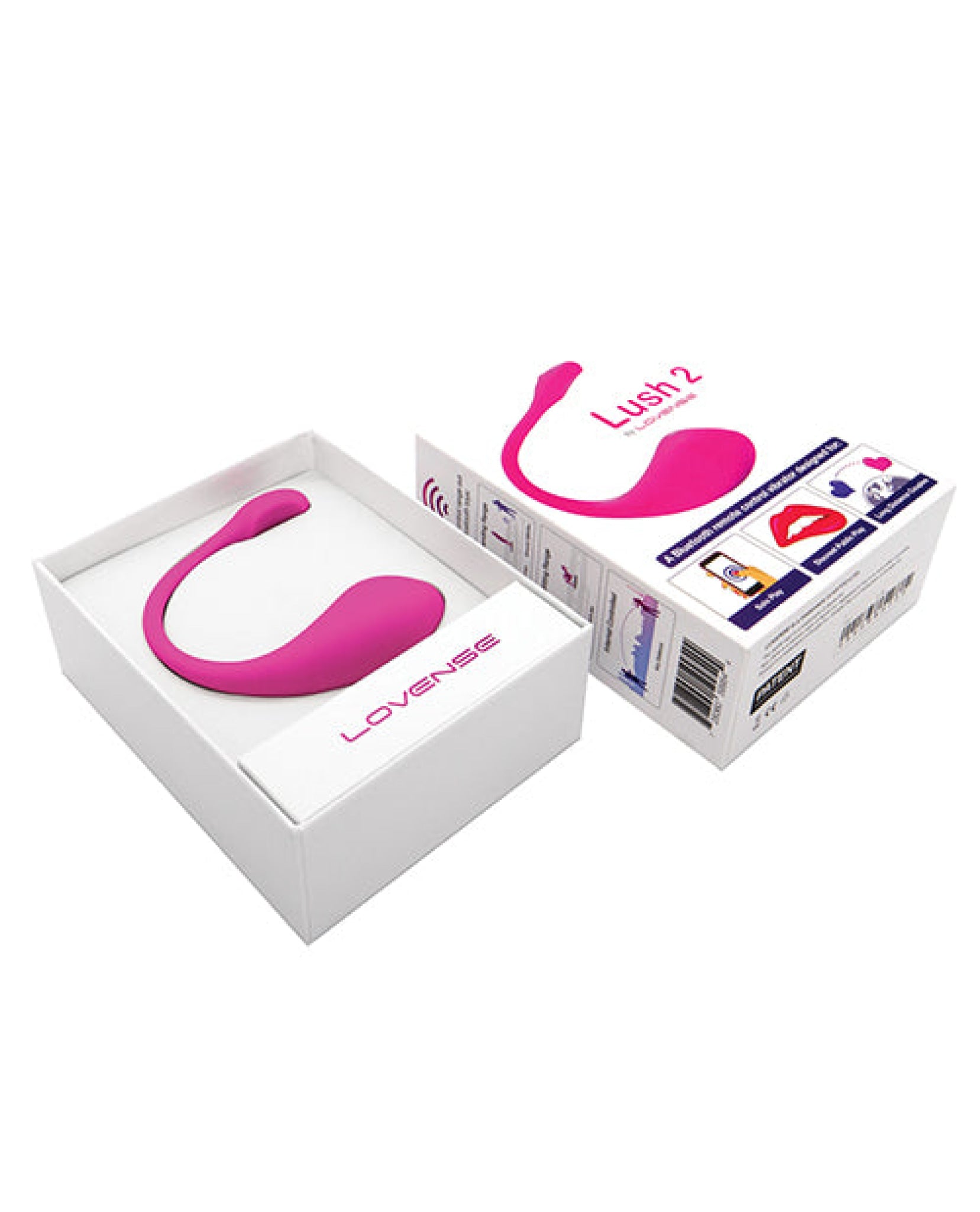 Lovense Lush 2.0 Sound Activated Vibrator - Pink Lovense®