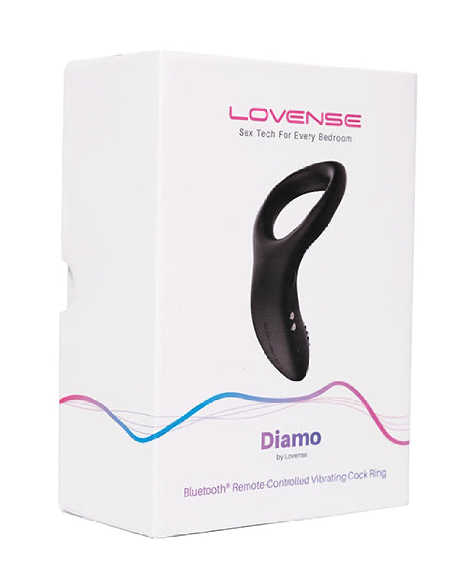 Lovense Diamo Cock Ring - Black Lovense®
