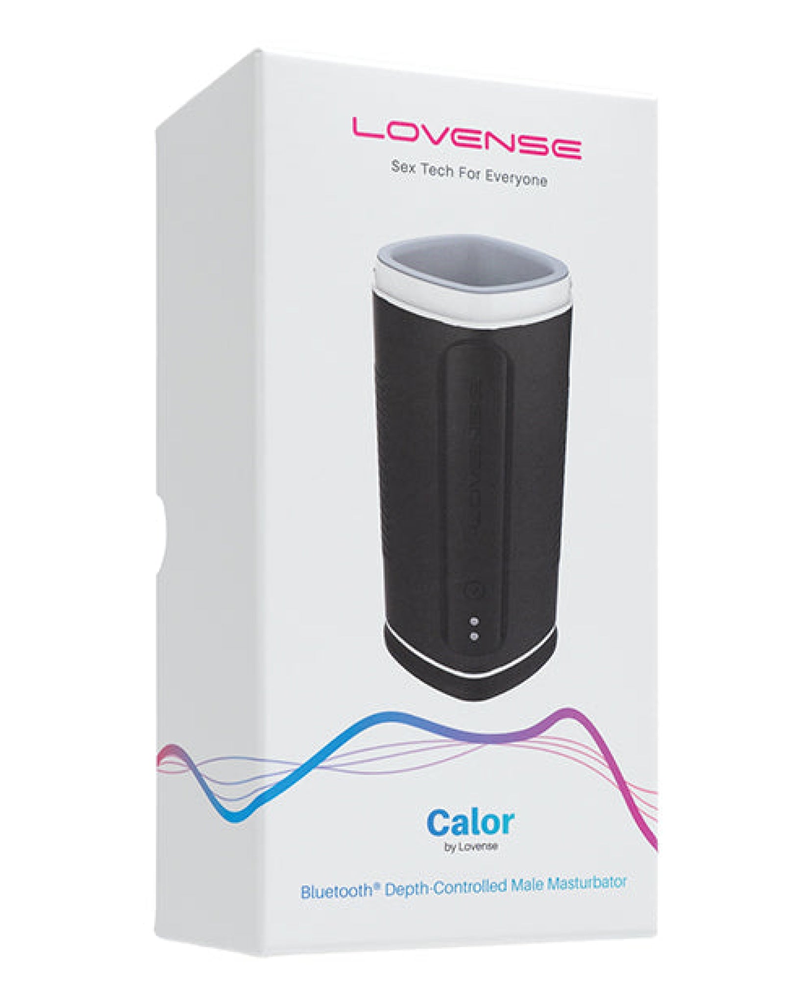 Lovense Calor Compact Heating Masturbator - Black Lovense®
