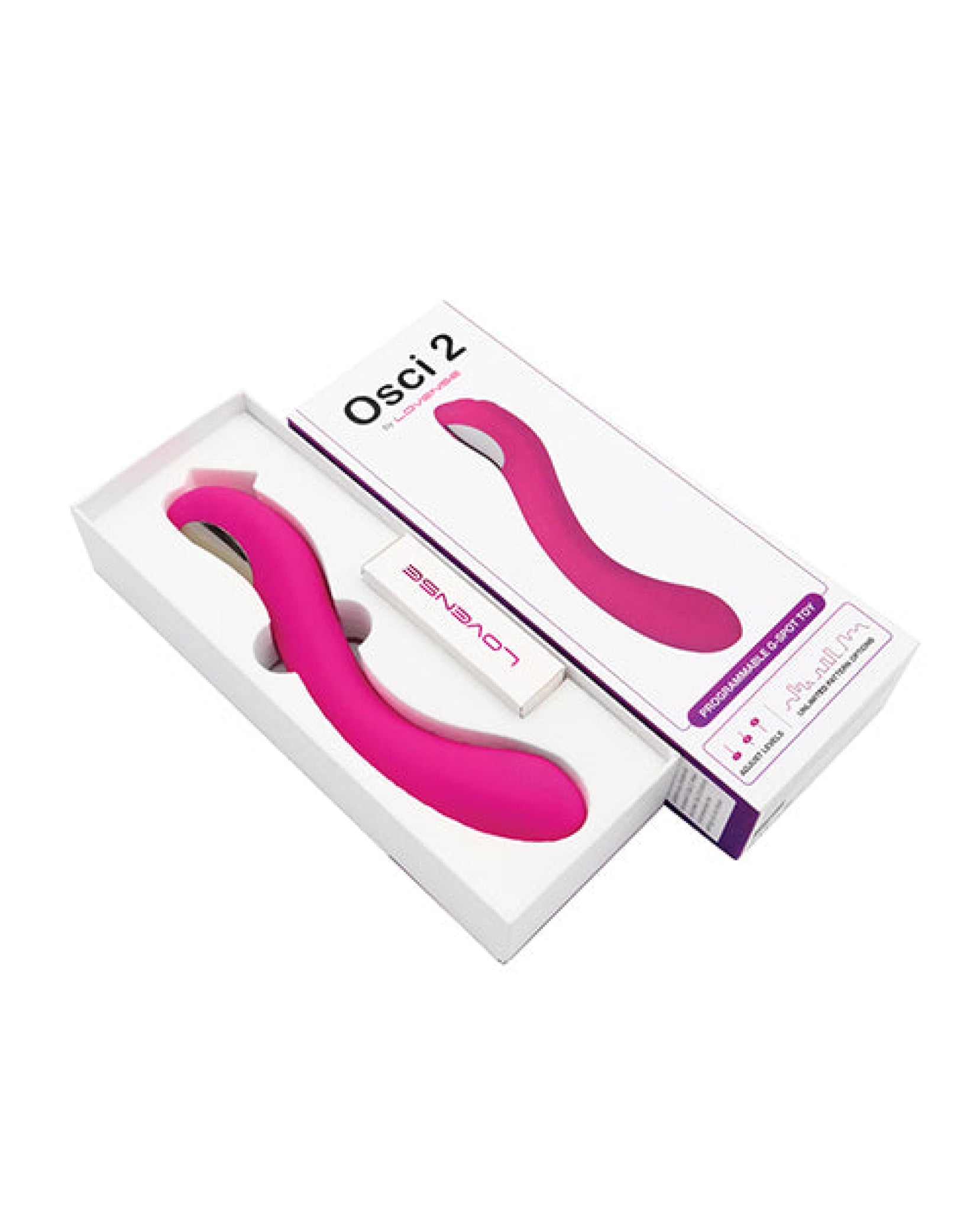 Lovense Osci 2 Oscillating G Spot Vibrator - Pink Lovense®