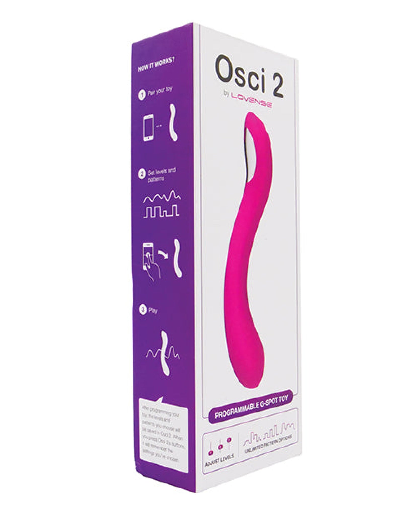 Lovense Osci 2 Oscillating G Spot Vibrator - Pink Lovense®