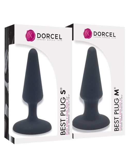Dorcel Best Plug Starter Kit S-m - Black Dorcel