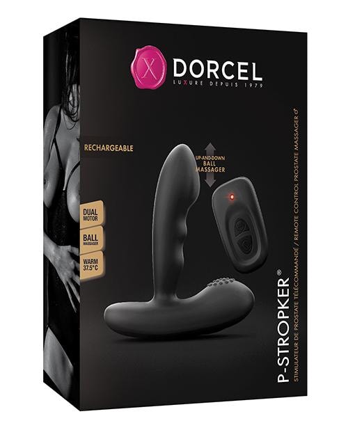 Dorcel P-stroker Moving Bead Prostate Massager - Black Dorcel
