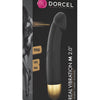 Dorcel Real Vibration M 8.6" Rechargeable Vibrator 2.0 - Black-gold Dorcel