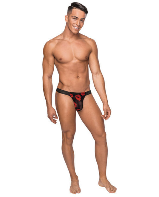 Kiss Me Stretch Mesh Micro Thong Comme Ci Comme Ca 1657