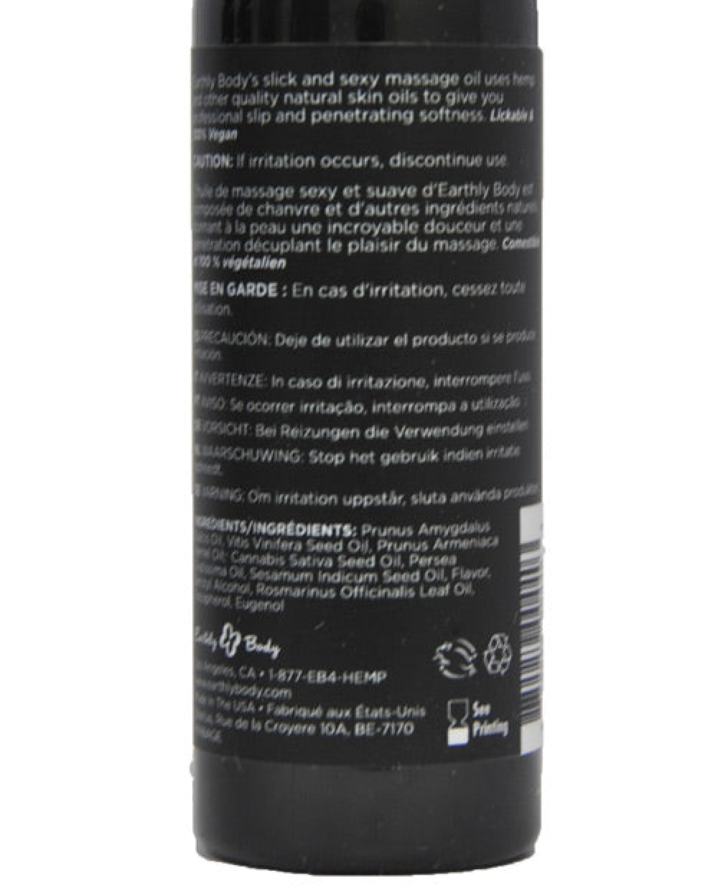 Earthly Body Edible Massage Oil Gift Set - 2 Oz Earthly Body