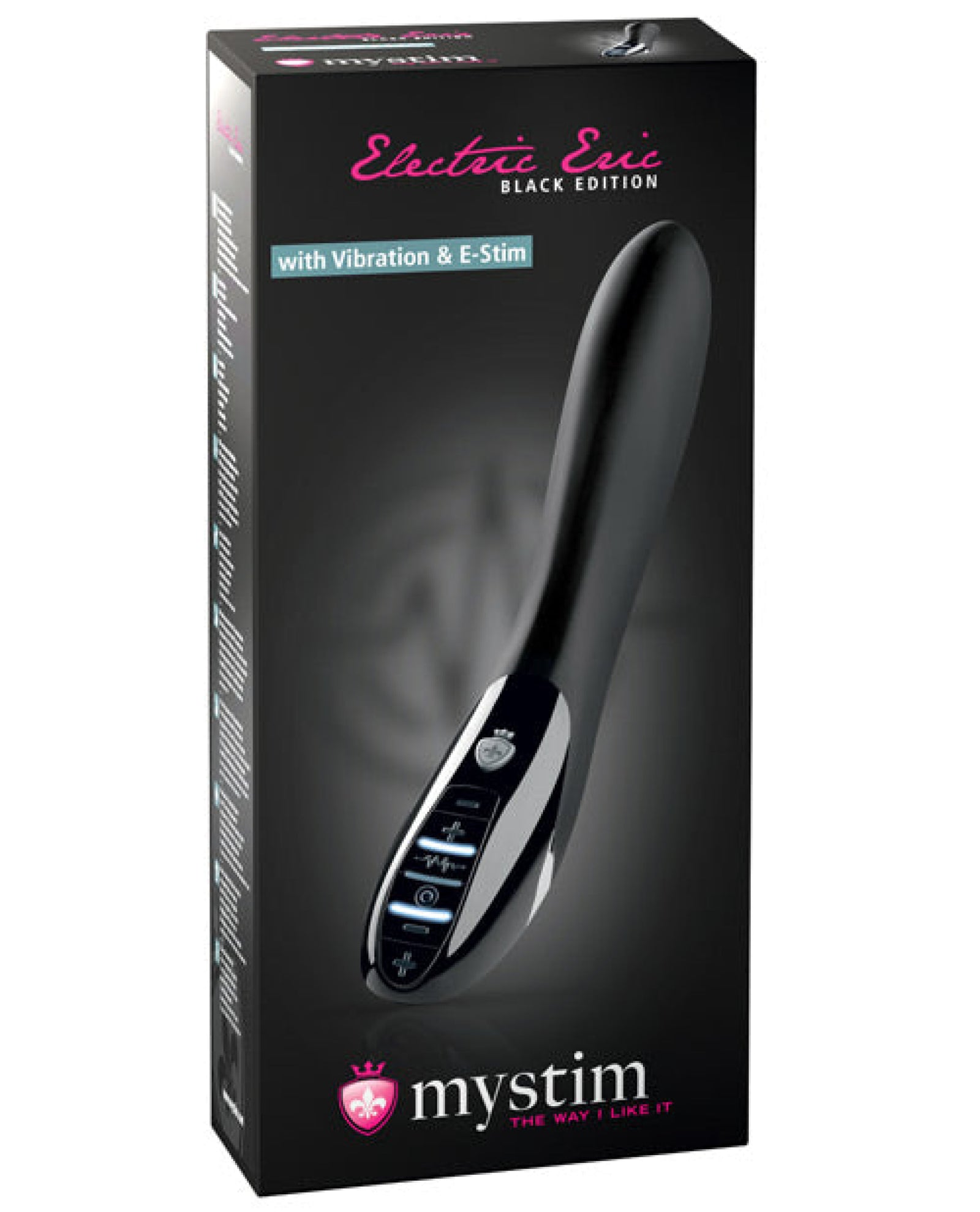 Mystim Electric Eric Estim Vibrator Black Edition - Black Mystim