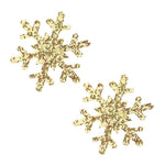 Neva Nude Glitter Snowflake Pasties - O/s Neva Nude