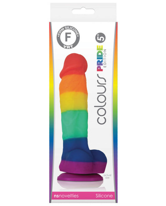 Colours Pride Edition 5" Dong W-suction Cup Colours 1657