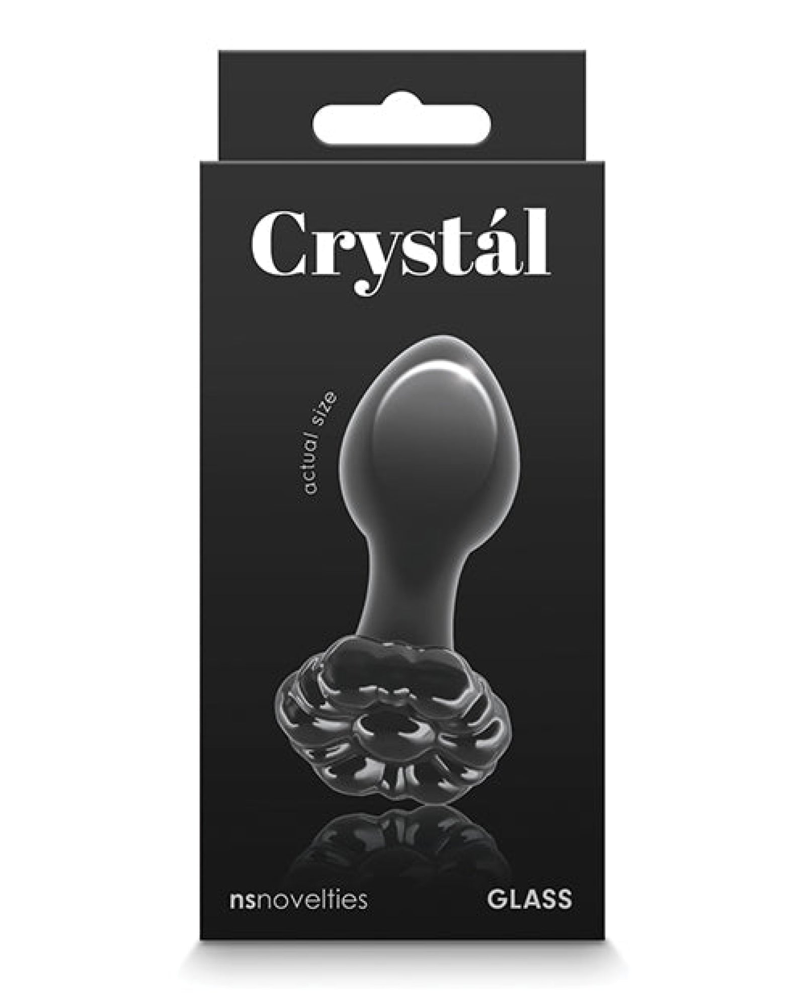 Crystal Flower Butt Plug Crystal
