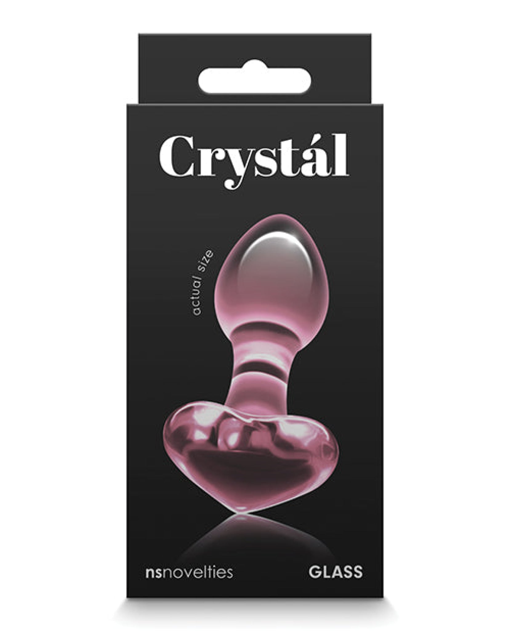 Crystal Heart Butt Plug Crystal