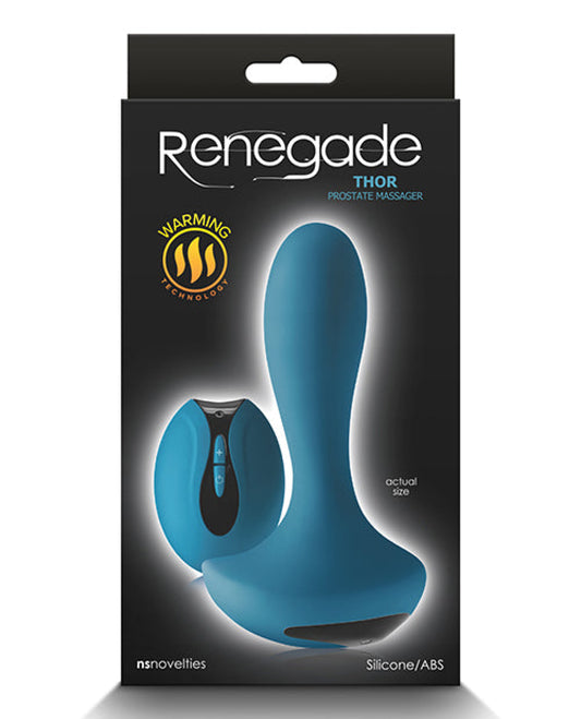 Renegade Thor Prostate Massager W-remote - Teal Renegade 1657
