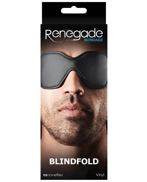 Renegade Bondage Blindfold - Black Renegade 1657