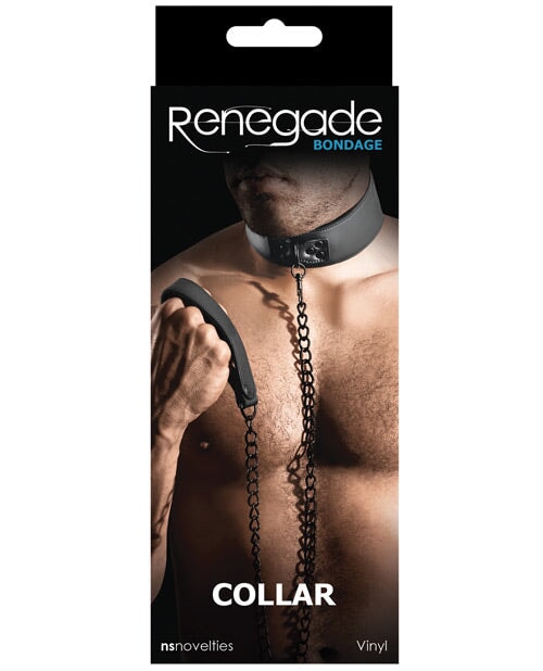 Renegade Bondage Collar - Black Renegade 1657